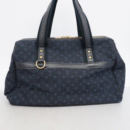 Louis Vuitton Handbag Monogram Mini Josephine GM Blue — view 8