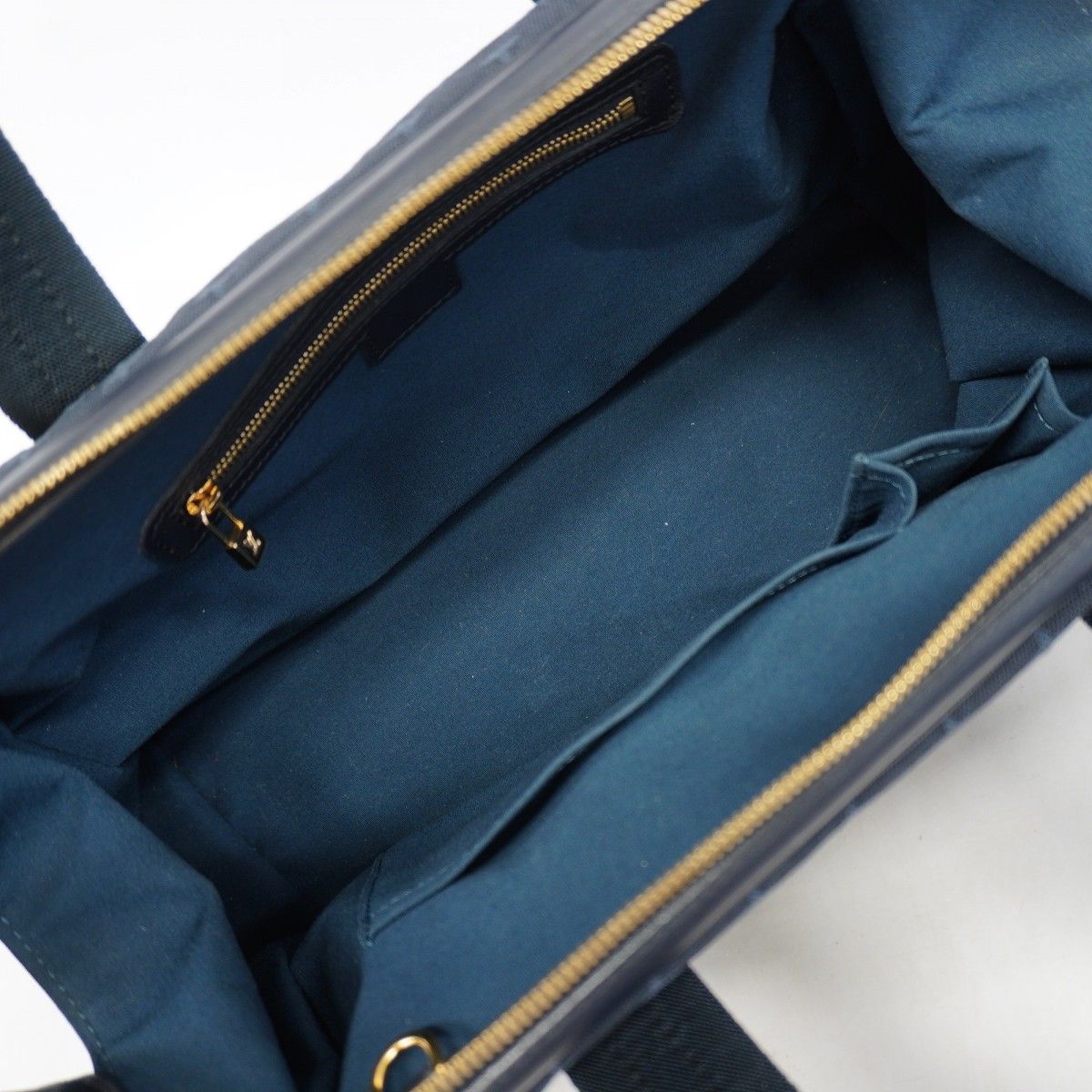 Louis Vuitton Handbag Monogram Mini Josephine GM Blue — view 4