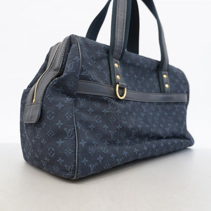 Louis Vuitton Handbag Monogram Mini Josephine GM Blue — view 2