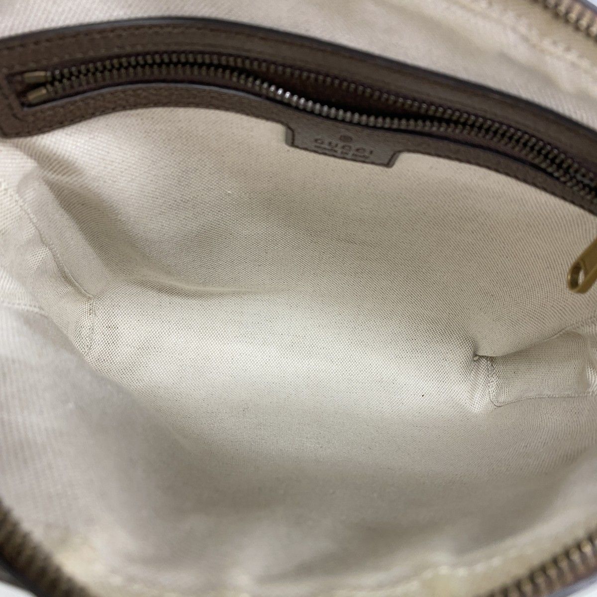 Gucci Shoulder Bag Ophidia Brown Gold — view 4