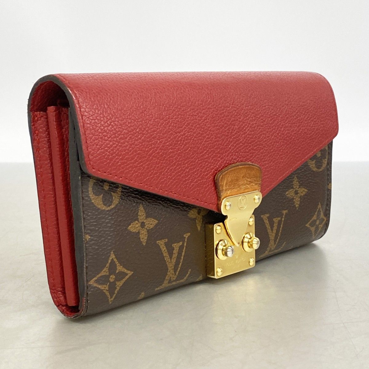 Louis Vuitton Wallet Monogram Portefeuille Pallas Cerise — view 2