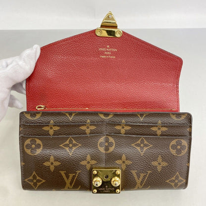 Louis Vuitton Wallet Monogram Portefeuille Pallas Cerise — view 8