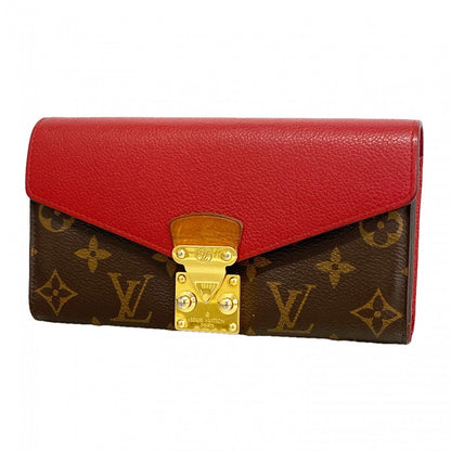 Louis Vuitton Wallet Monogram Portefeuille Pallas Cerise