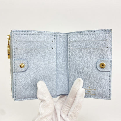 Louis Vuitton Wallet Monogram Empreinte Portefeuille Lisa Blue Olympe — view 3