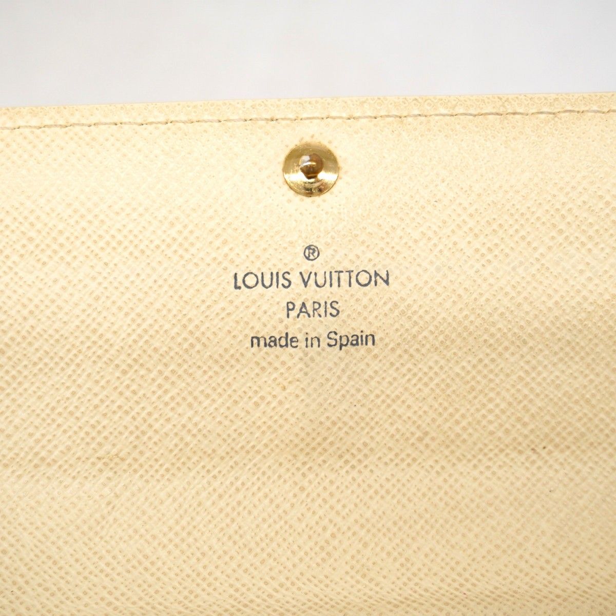 Louis Vuitton Wallet Damier Azur Portefeuille Sarah White — view 4