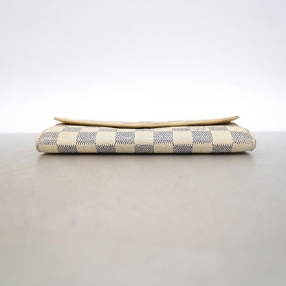 Louis Vuitton Wallet Damier Azur Portefeuille Sarah White — view 2
