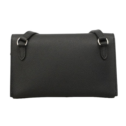 Hermes Shoulder Bag Tougo Veau Epsom Black Silver — view 7