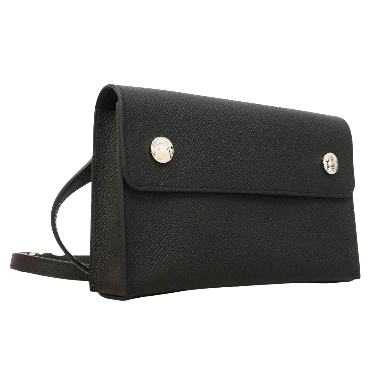 Hermes Shoulder Bag Tougo Veau Epsom Black Silver — view 2
