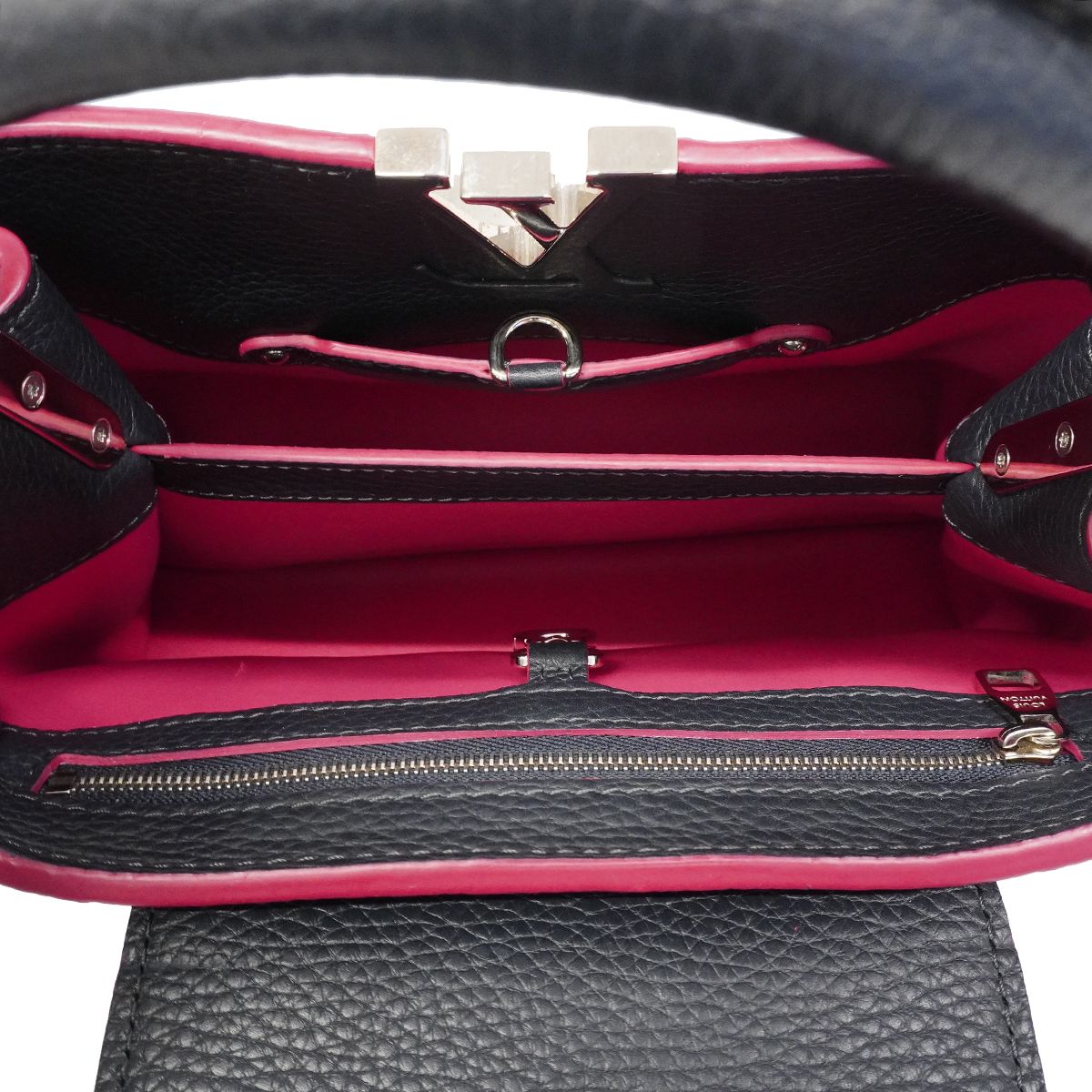 Louis Vuitton Handbag Taurillon Capucines BB Cobalt 2-Way — view 4