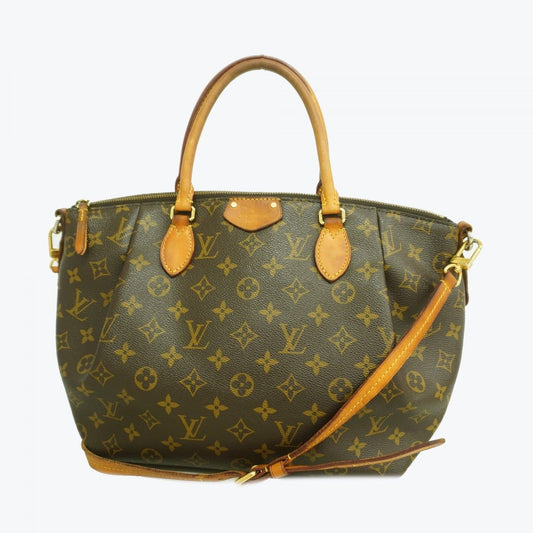 Louis Vuitton Handbag Monogram MM Brown 2-Way