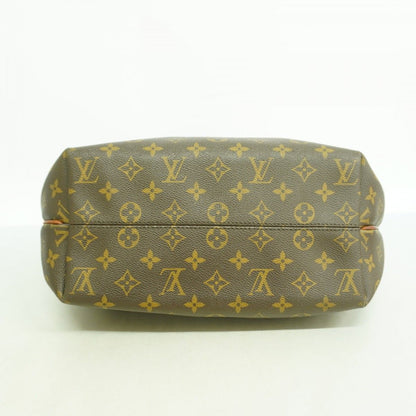 Louis Vuitton Handbag Monogram MM Brown 2-Way — view 3