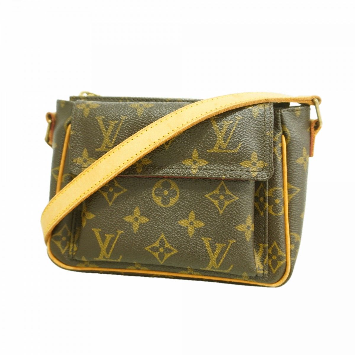 Louis Vuitton Shoulder Bag Monogram Viva Cite PM Brown