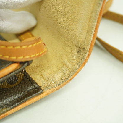 Louis Vuitton Shoulder Bag Monogram Pochette Twin PM Brown — view 7