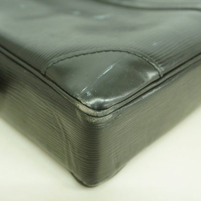 Louis Vuitton Briefcase Epi Documanvoyage Noir — view 7