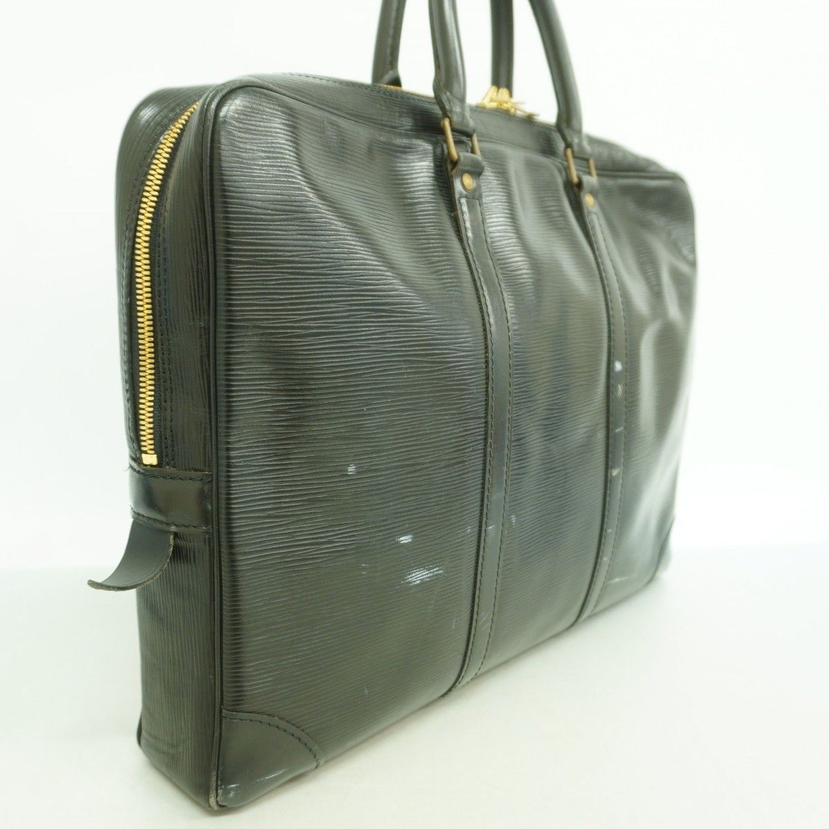 Louis Vuitton Briefcase Epi Documanvoyage Noir — view 2