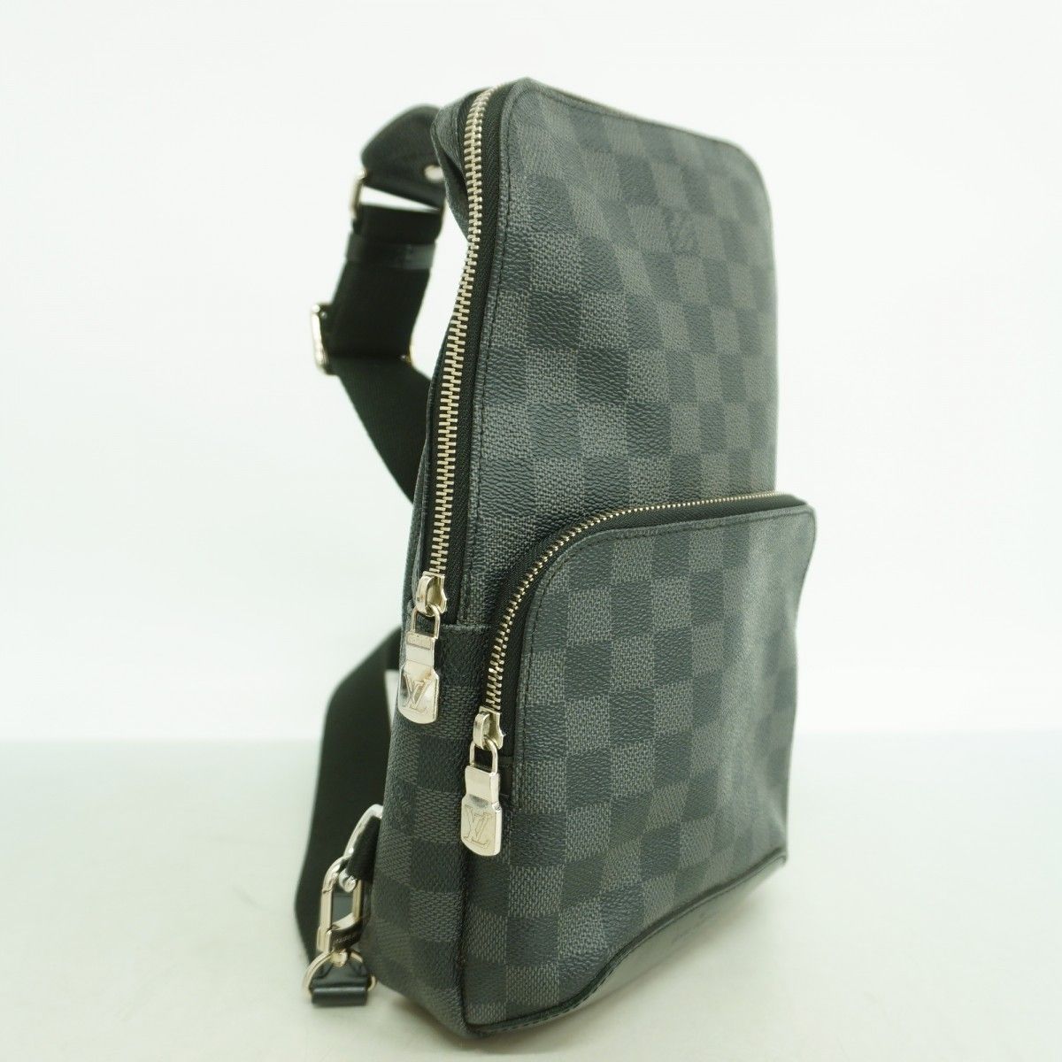 Louis Vuitton Belt Bag Damier Graphite Black — view 2