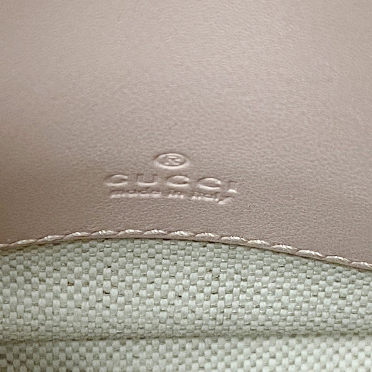 Gucci Handbag GG Matelasse Leather Pink Gold 2-Way — view 5