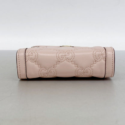 Gucci Handbag GG Matelasse Leather Pink Gold 2-Way — view 3