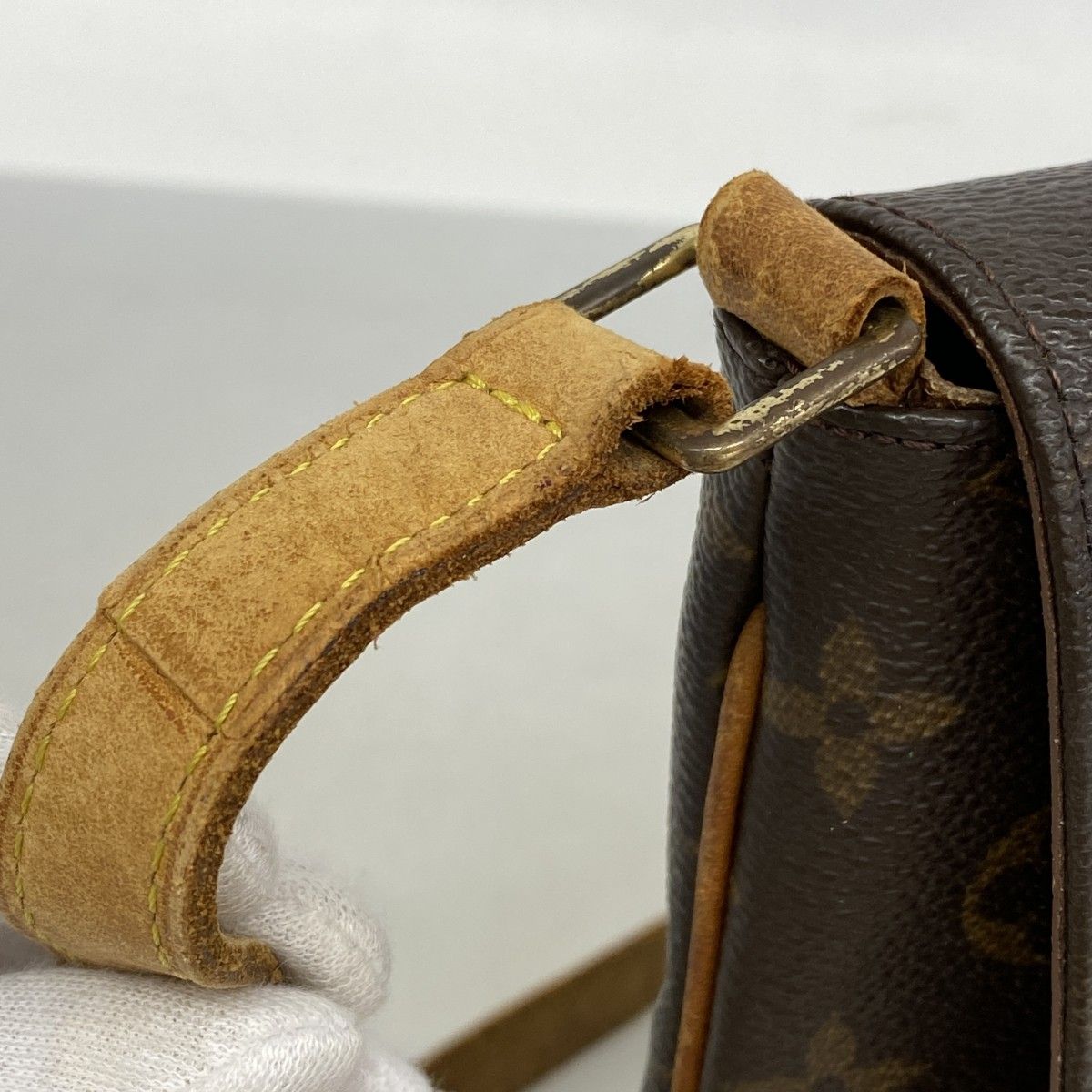 Louis Vuitton Shoulder Bag Monogram Musette Brown — view 7