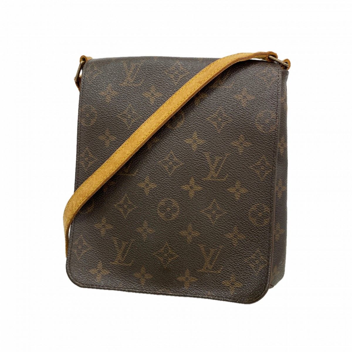 Louis Vuitton Shoulder Bag Monogram Musette Brown