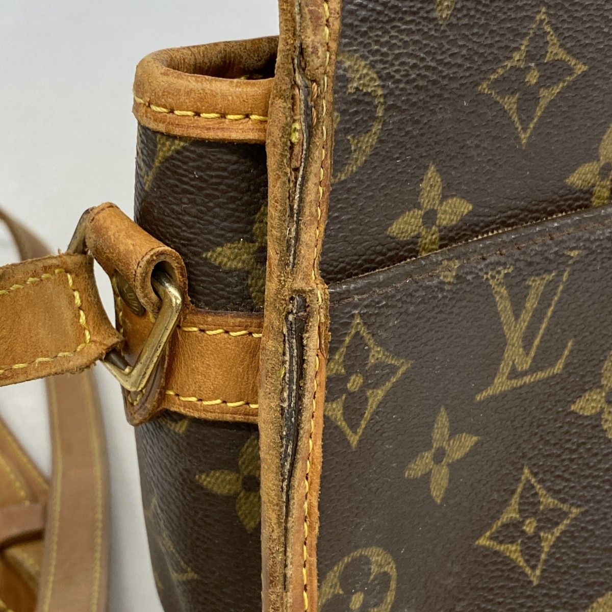 Louis Vuitton Shoulder Bag Monogram Sologne Brown — view 6