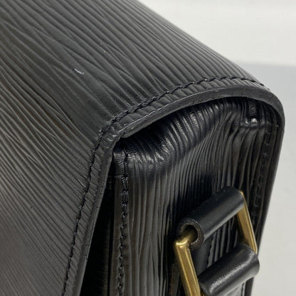 Louis Vuitton Shoulder Bag Epi Saint Cloud Noir — view 7