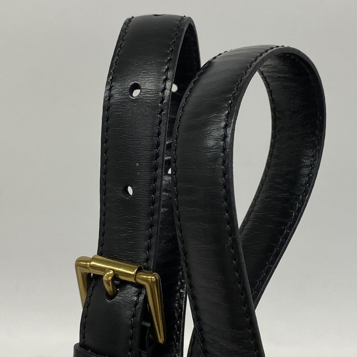Louis Vuitton Shoulder Bag Epi Saint Cloud Noir — view 8