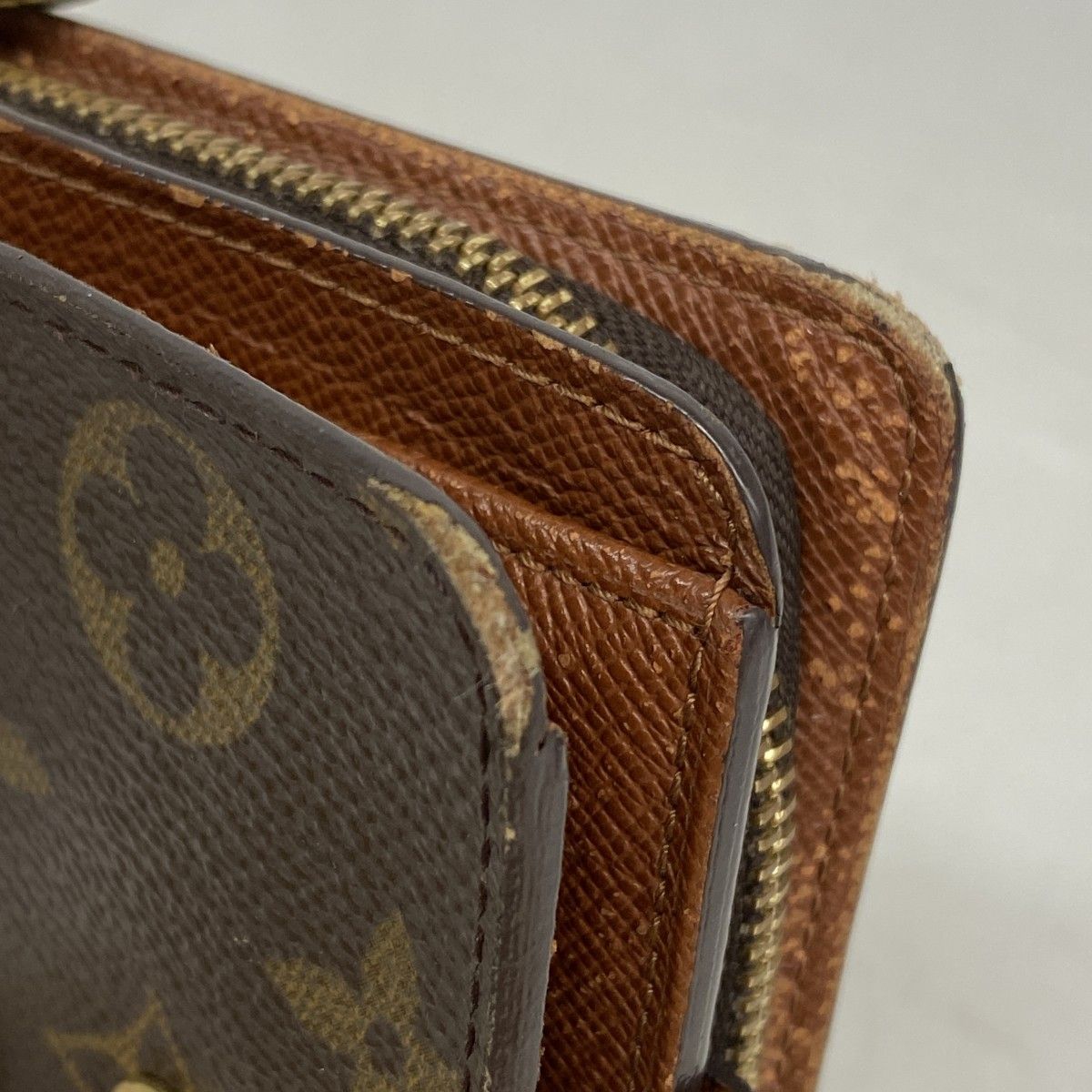 Louis Vuitton Wallet Monogram Compact Zip Brown — view 6
