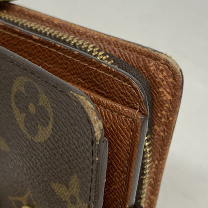 Louis Vuitton Wallet Monogram Compact Zip Brown — view 6