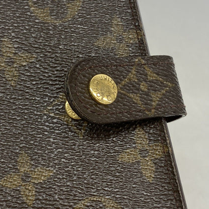 Louis Vuitton Wallet Monogram Compact Zip Brown — view 8