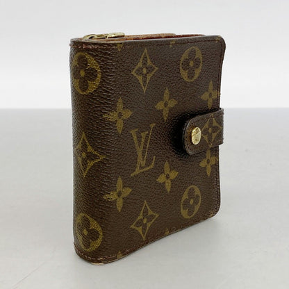Louis Vuitton Wallet Monogram Compact Zip Brown — view 2