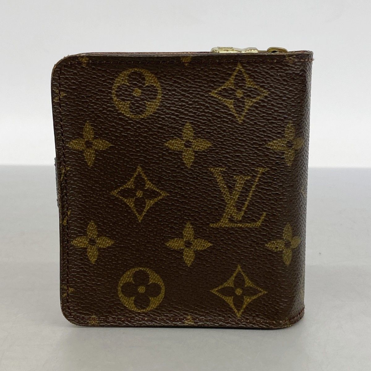 Louis Vuitton Wallet Monogram Compact Zip Brown — view 9