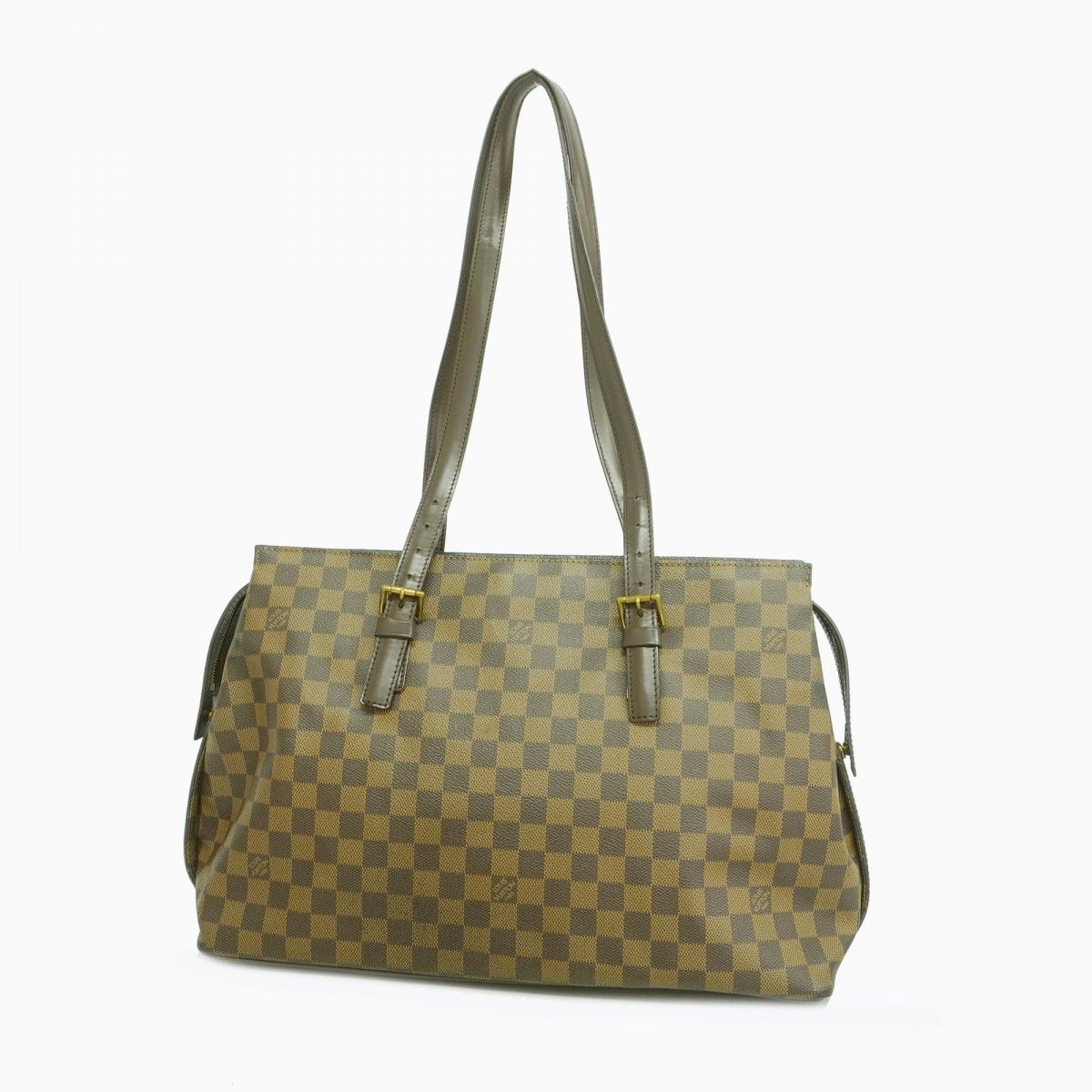 Louis Vuitton Shoulder Bag Damier Chelsea Ebeneux