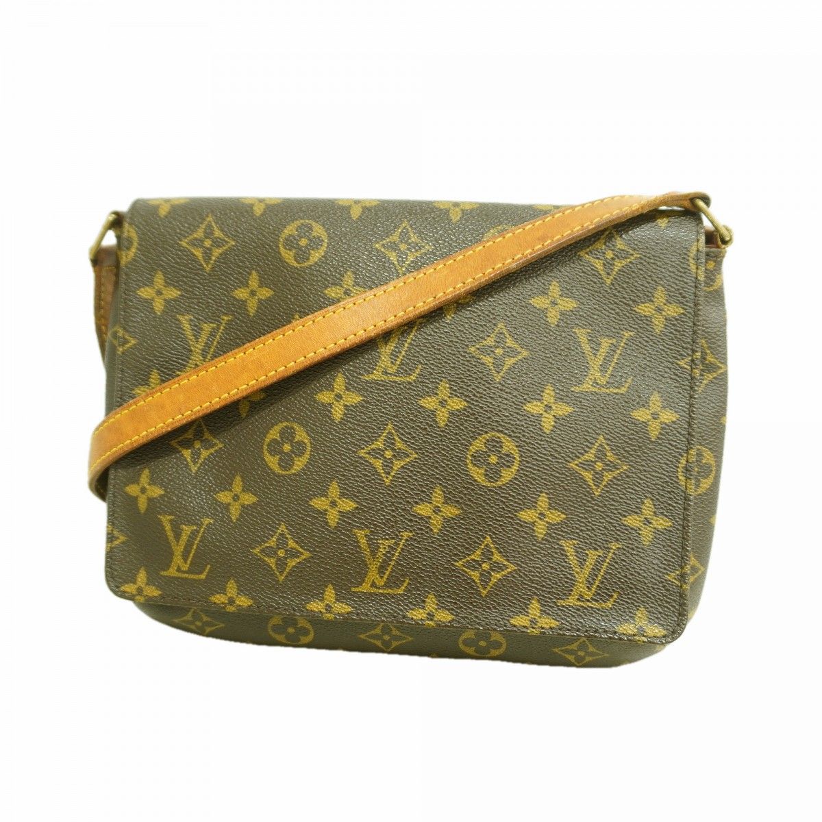 Louis Vuitton Shoulder Bag Monogram Musette Brown