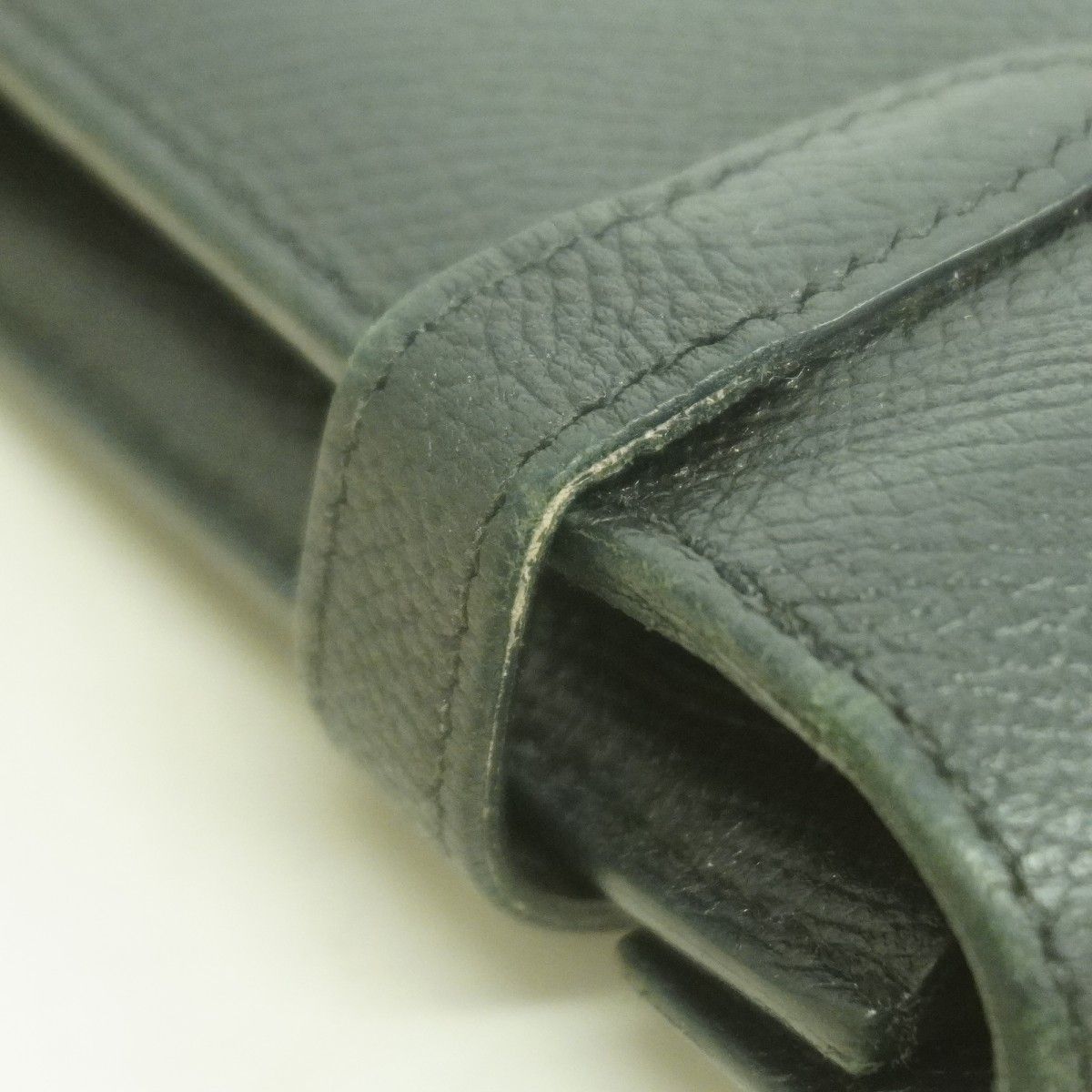 Hermes Wallet Kelly Veau Epsom Black Gold — view 7