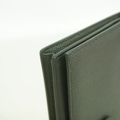 Hermes Wallet Bearn Souffle Veau Epsom Black Silver — view 7
