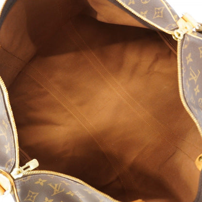 Louis Vuitton Boston Bag Monogram Keepall Bandouliere 50 Brown — view 4