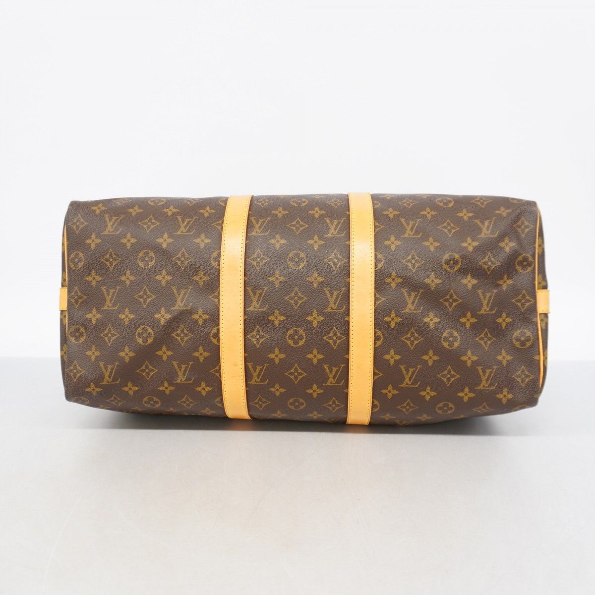 Louis Vuitton Boston Bag Monogram Keepall Bandouliere 50 Brown — view 3