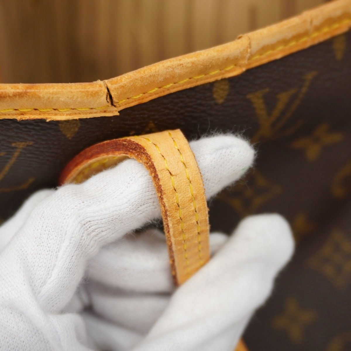 Louis Vuitton Tote Monogram Neverfull MM Brown — view 7