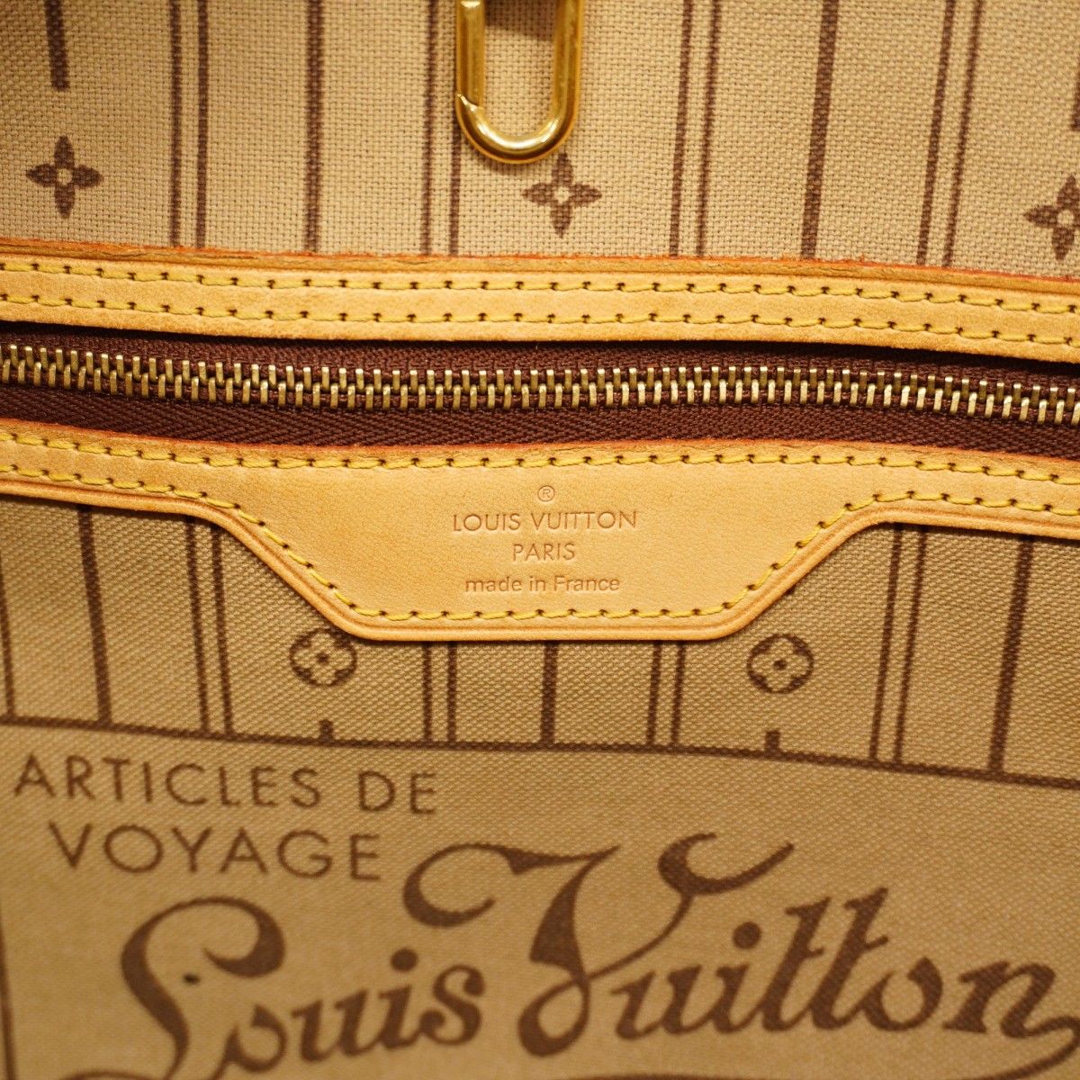 Louis Vuitton Tote Monogram Neverfull MM Brown — view 5
