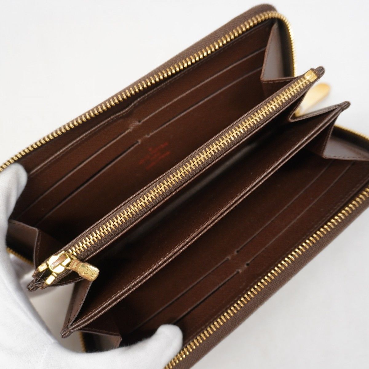 Louis Vuitton Wallet Damier Zippy Ebene — view 3