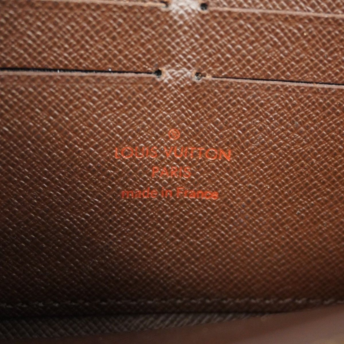 Louis Vuitton Wallet Damier Zippy Ebene — view 4