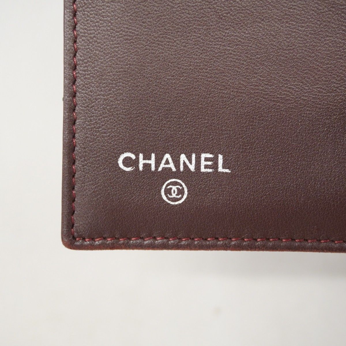 Chanel Trifold Wallet Quilted Lambskin Black Silver — view 4