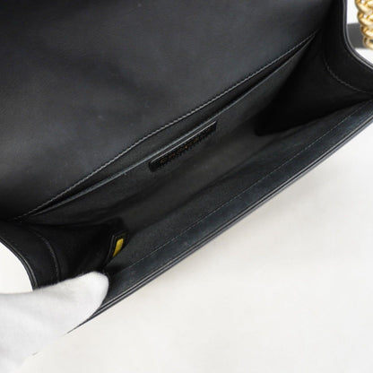 Chanel Shoulder Bag Boy Lambskin Black Gold — view 4