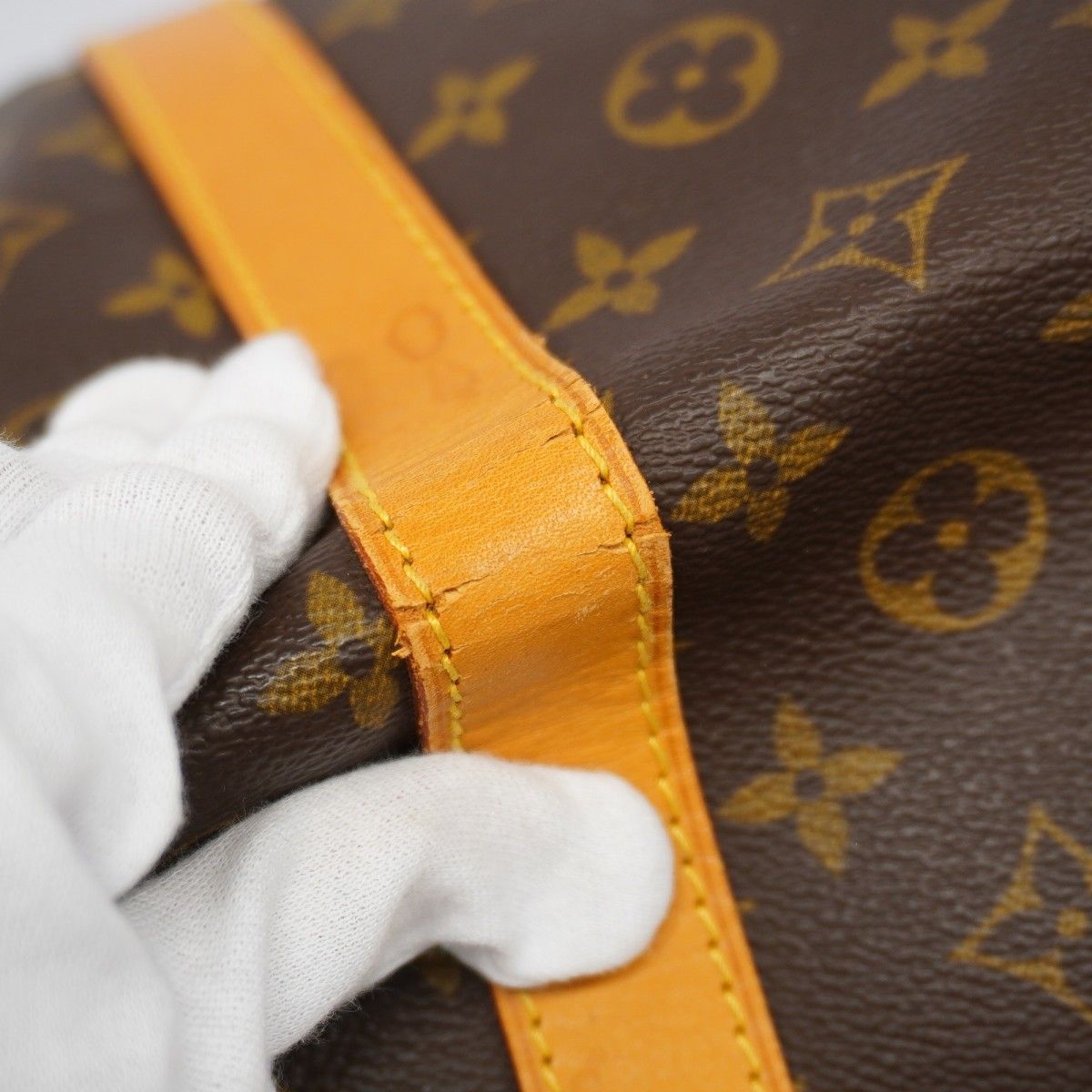 Louis Vuitton Boston Bag Monogram Keepall Bandouliere 60 Brown — view 6