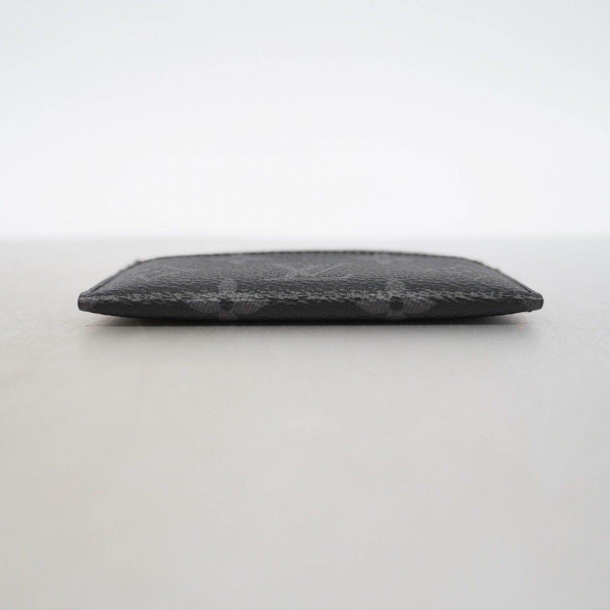 Louis Vuitton Card Case Monogram Eclipse Holder Double Black — view 2