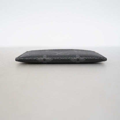 Louis Vuitton Card Case Monogram Eclipse Holder Double Black — view 2