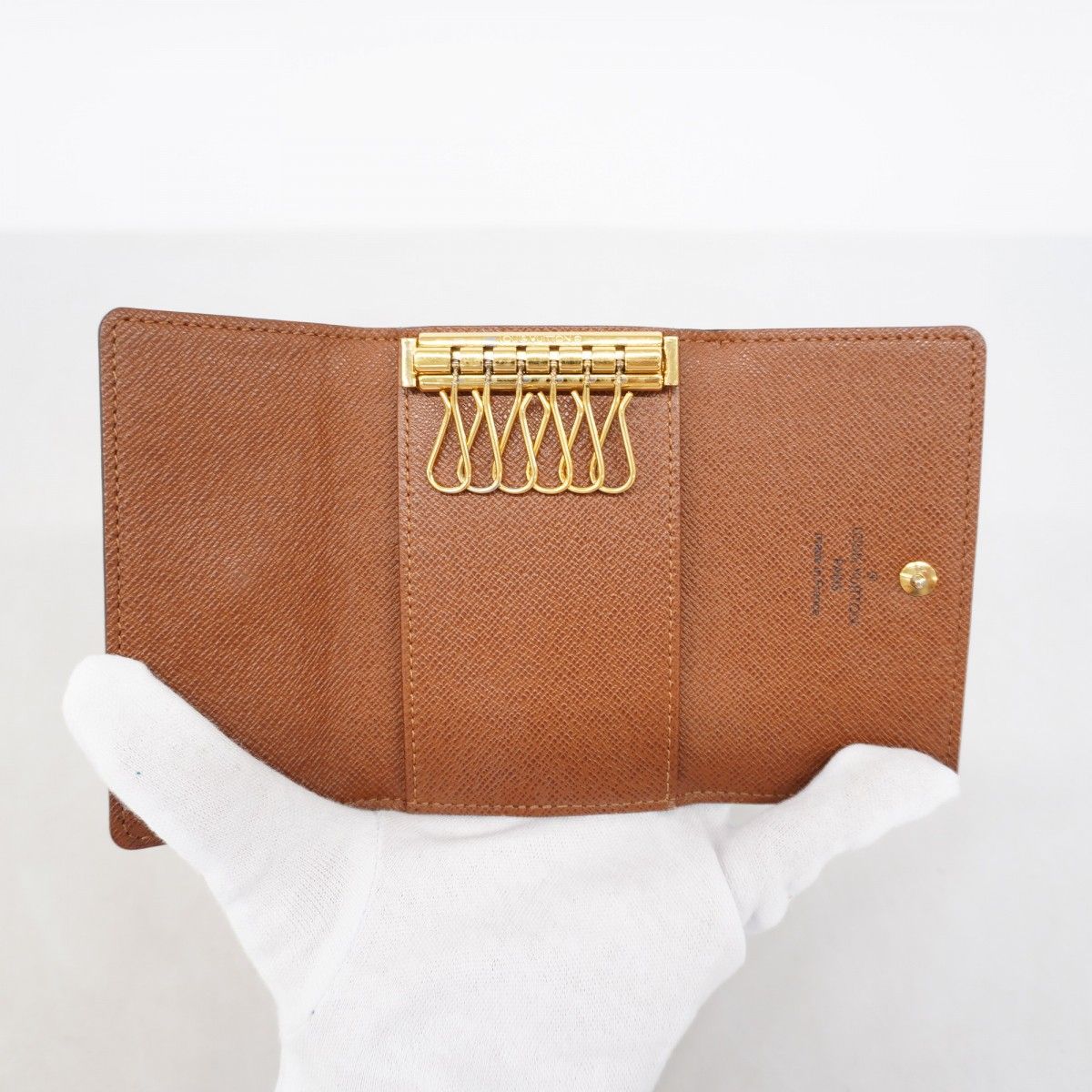 Louis Vuitton Key Case Monogram Multicles 6 Brown Key Holder — view 3