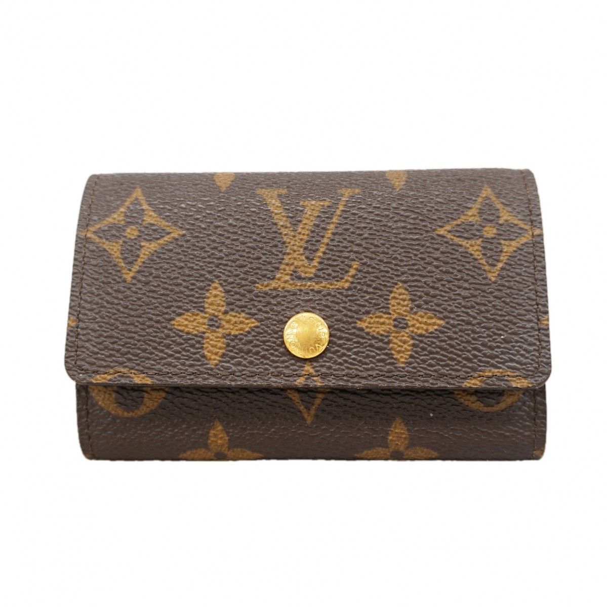 Louis Vuitton Key Case Monogram Multicles 6 Brown Key Holder