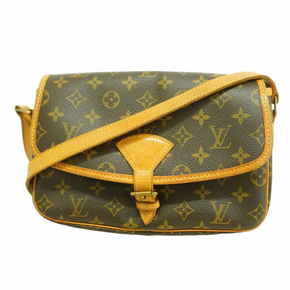 Louis Vuitton Shoulder Bag Monogram Sologne Brown